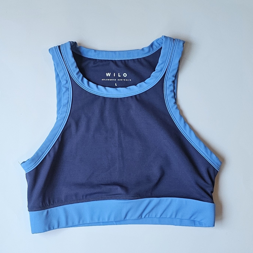 WILO sports bra Large blue